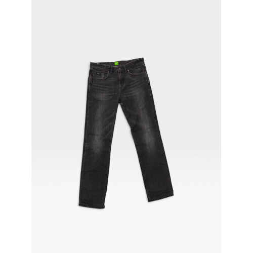 HUGO BOSS Regular Fit Black Denim Jeans